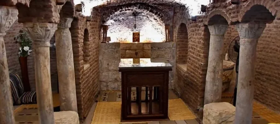 Coptic Cairo Tour - The Holy Crypt