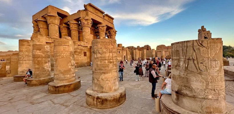 Crocodile Temple at Kom Ombo Crocodile in ancient Egypt Egypt FunTours