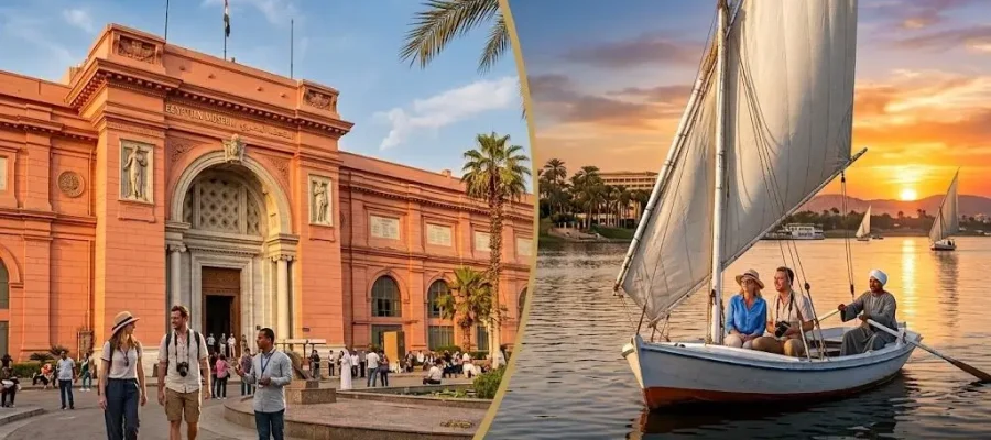 Egyptian Museum & Felucca Tour
