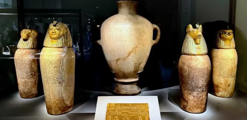 Canopic Jars of King Psusennes I