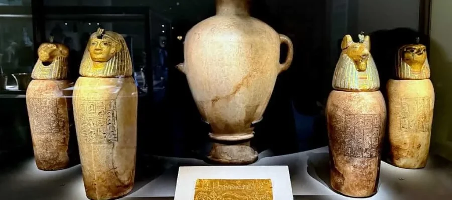 Canopic Jars of King Psusennes I