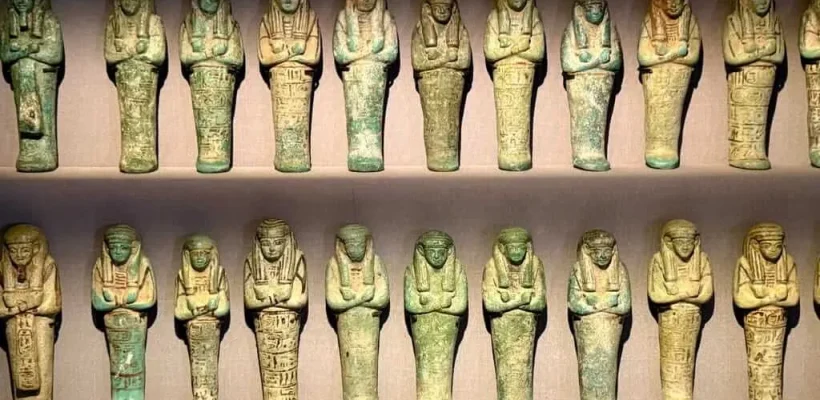 Shabti statuettes of King Psusennes I