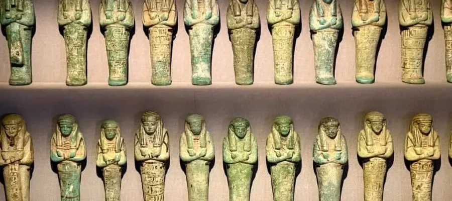 Shabti statuettes of King Psusennes I