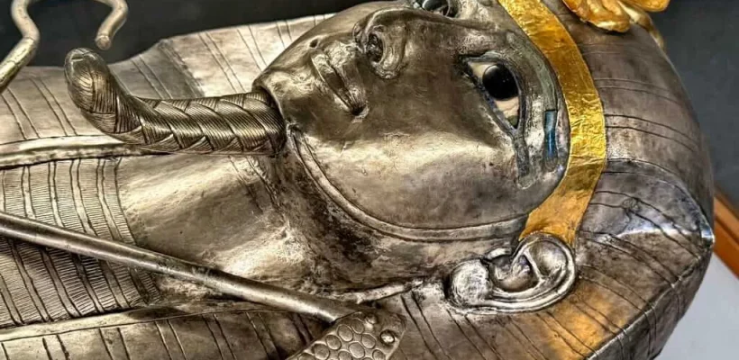 Silver Coffin of King Psusennes I