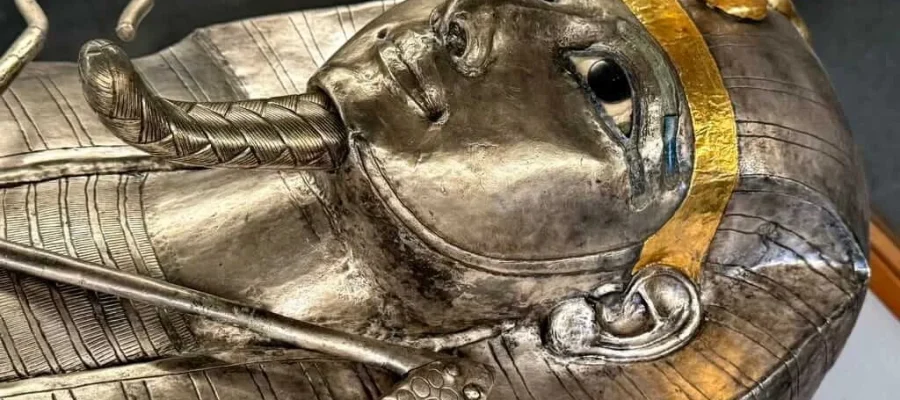 Silver Coffin of King Psusennes I
