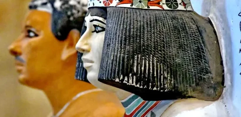 Rahotep and his wife nefret