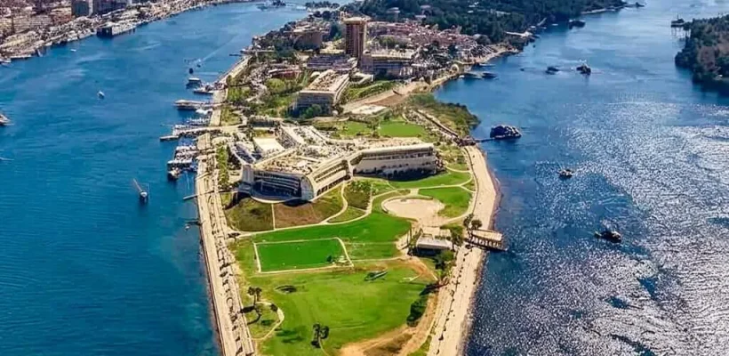 The Elephantine Island in Aswan