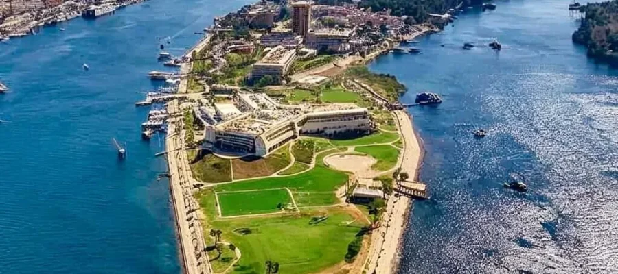 The Elephantine Island in Aswan