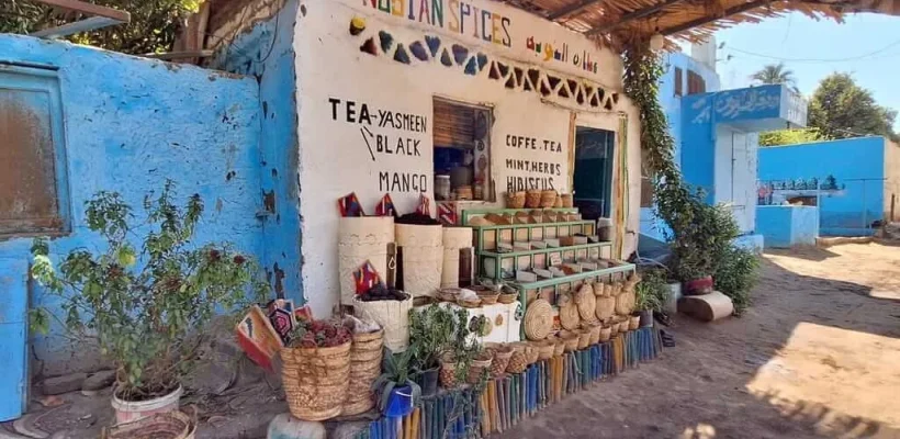 The Nubian Villages on Elephantine Island in Aswan