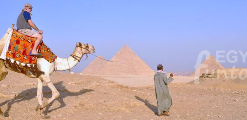 Enjoy Camel Ride in Giza Pyramids Egypt Fun Tours min 1