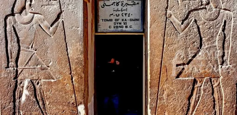 Full-Day Cairo Expedition; Kagemni tomb entrance