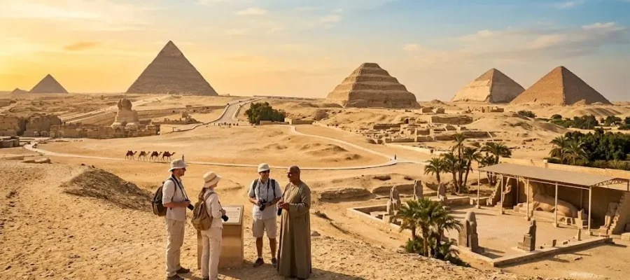 Giza, Saqqara, Memphis & Dahshur Pyramids Tour