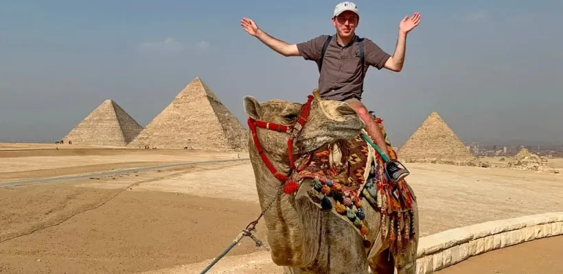 Giza pyramids Camel Ride - Afternoon Cairo Layover Tour