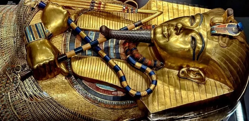 Golden Coffin King Tut