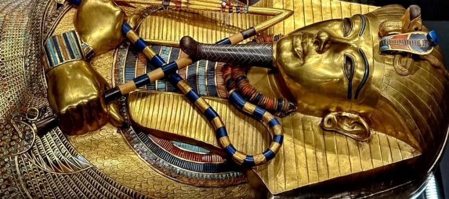 Golden Coffin King Tut
