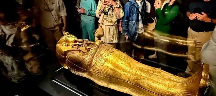 Golden Coffin of King Tut