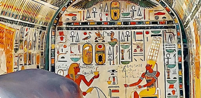 Hathors chapel of king Thutmose III Egyptian Museum Egypt Fun Tours