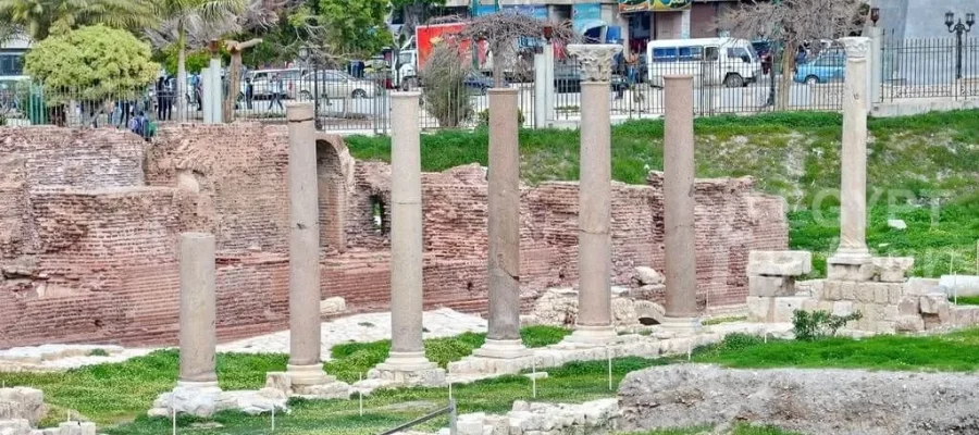 Kom El Dekka area alexandria roman monuments - 5-day family trip