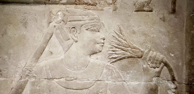 Lotus flower in ancient Egypt