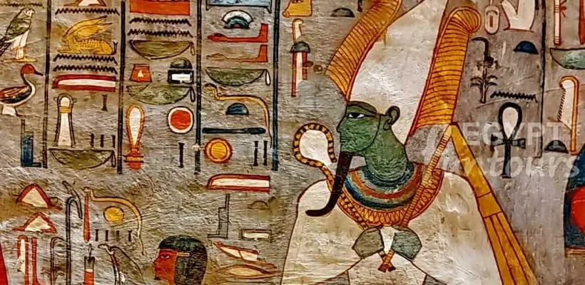 Luxor Day Trip from Cairo by Flight - from the tomb of Ramesses I