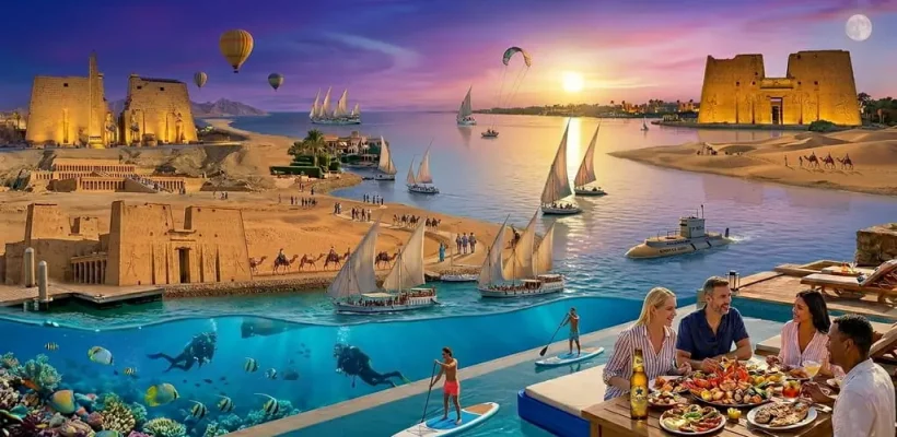 Luxor and Aswan from Makadi Bay Excursion for Two days