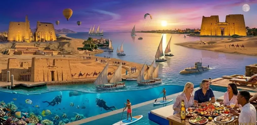 Luxor and Aswan from Makadi Bay Excursion for Two days