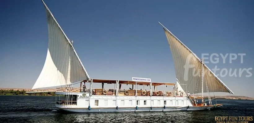 MS Donia Dahabiya Nile Cruise 6 Days From Esna Egypt Fun Tours min 1