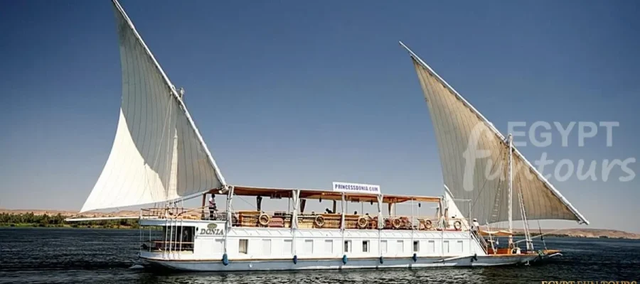 MS Donia Dahabiya Nile Cruise 6 Days From Esna Egypt Fun Tours min 1