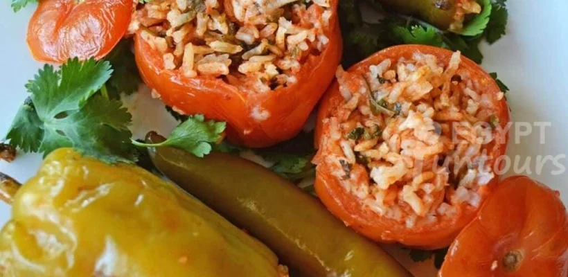 Mahshi Egyptian tradtinal food - local food tour