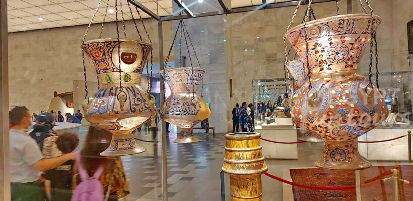 Mamluk lamps islamic artifacts national museum of egyptian civilization nmec - Cairo Museums Full-day tour