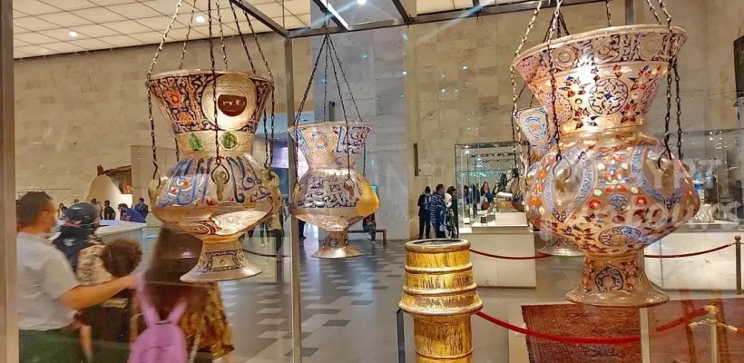 Mamluk lamps islamic artifacts national museum of egyptian civilization nmec - Cairo Museums Full-day tour