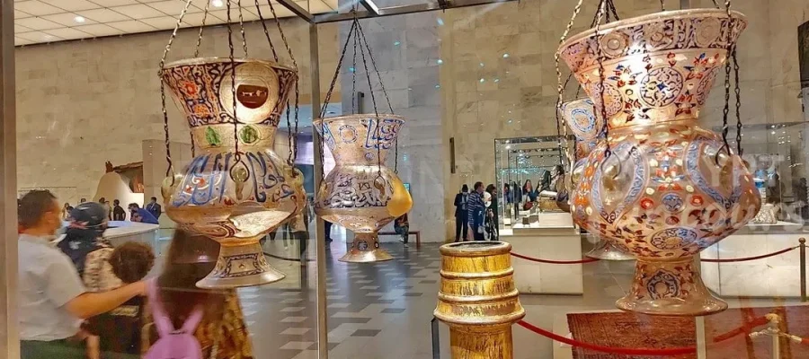 Mamluk lamps islamic artifacts national museum of egyptian civilization nmec - Cairo Museums Full-day tour
