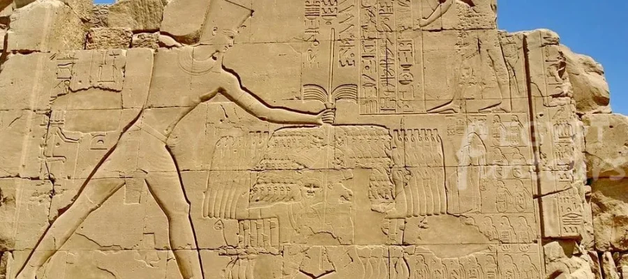Megiddo Battle on Walls of Amun Temple Karnak battle of megiddo Thutmose III Egypt Fun Tours