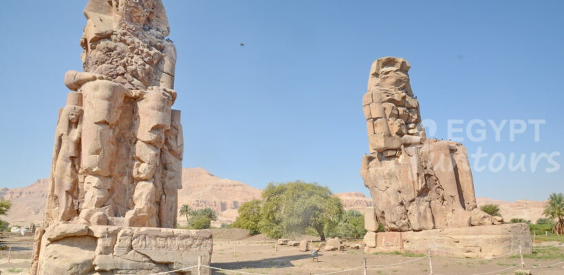 Memnon colossi of king amenophis III - 16 days standard historical egypt tour package