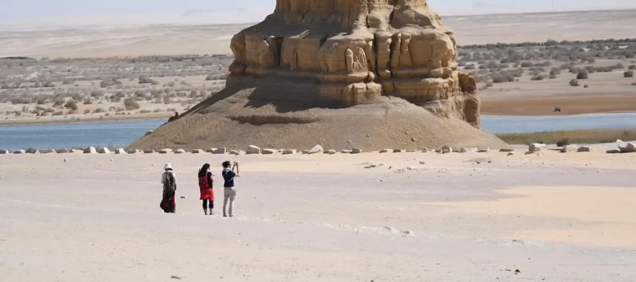 Mudawara Mountain and Fayoum Lakes