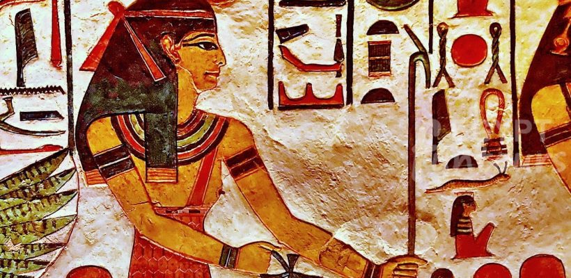 Nefertari tomb qv66 valley queens luxor 19 min min