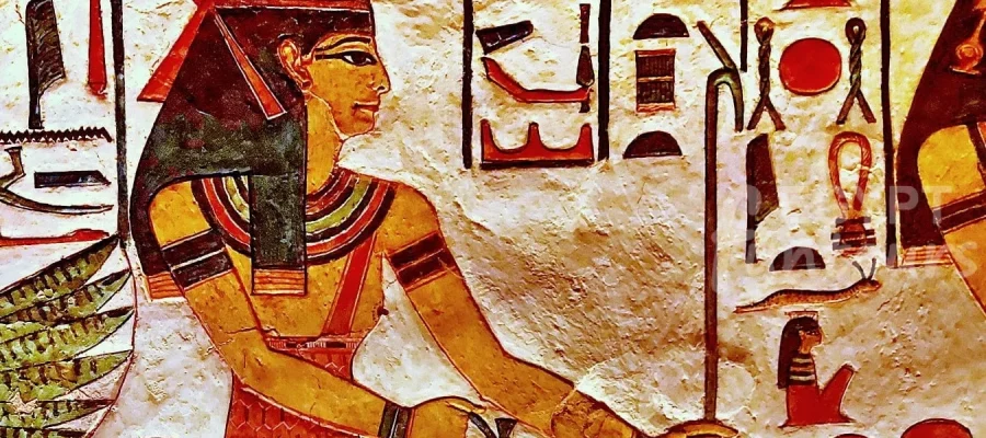Nefertari tomb qv66 valley queens luxor 19 min min