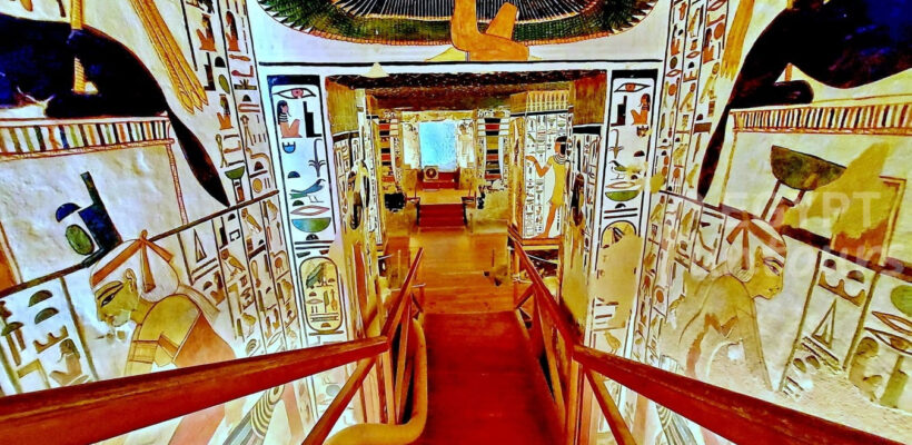 Goddess Ma'at Principles - Nefertari tomb qv66 valley queens luxor - 9 days unesco tour
