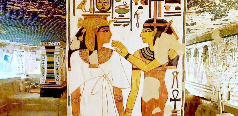 Nefertari tomb qv66 valley queens luxor 22 min min