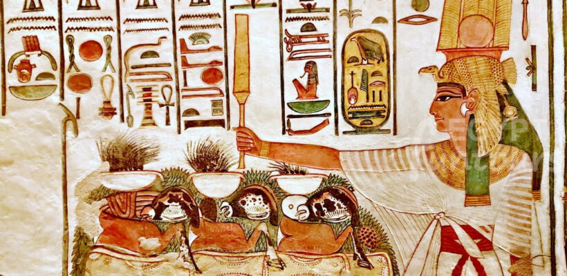 Nefertari tomb qv66 valley queens luxor 27 min min