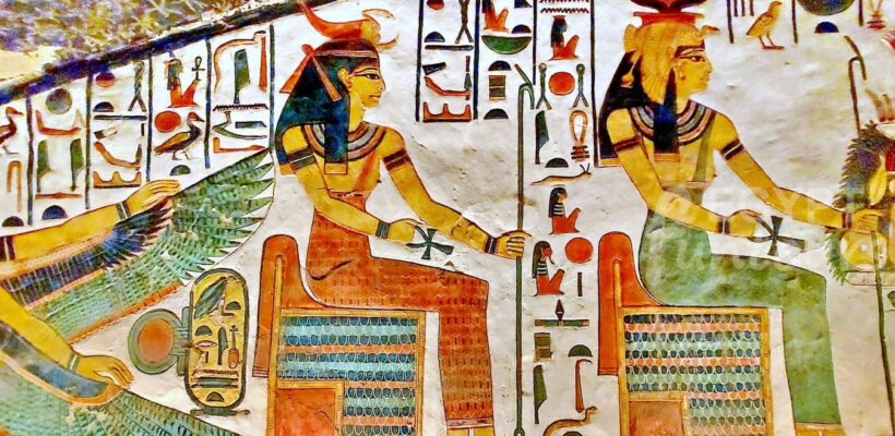 Nefertari tomb qv66 valley queens luxor 32 min min