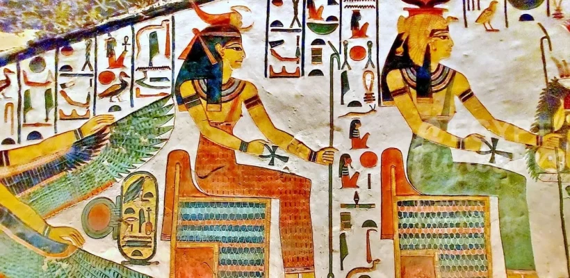 Nefertari tomb qv66 valley queens luxor 32 min min