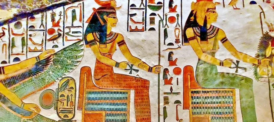 Nefertari tomb qv66 valley queens luxor 32 min min