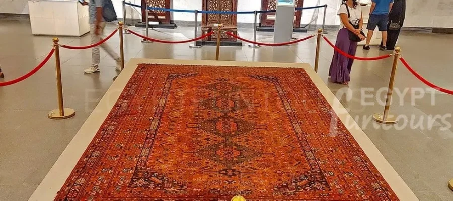 Ottoman carpet Islamic artifacts national museum egyptian civilization nmec egypt fun tours