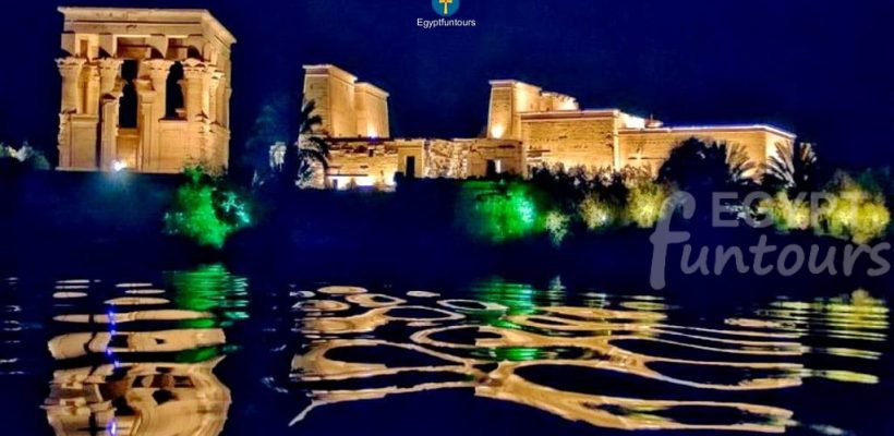Philae sound light show 1