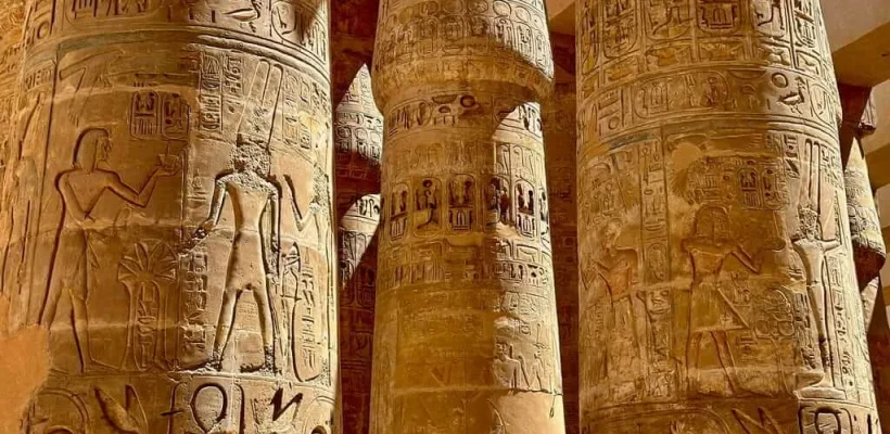 Pillar of Karnak Temple - 8-day Luxury Egypt Tour
