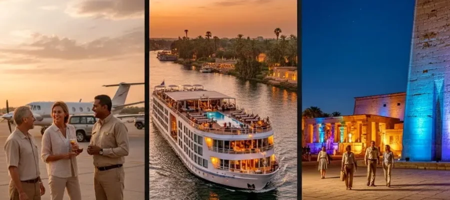 Private 4-Day Nile Cruise from Cairo; The Ultimate Luxor to Aswan Luxury Odyssey