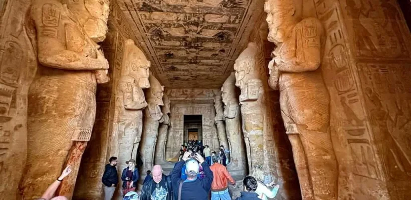 Private Abu Simbel Day Trip from Cairo by Flight; The interior of the large temple