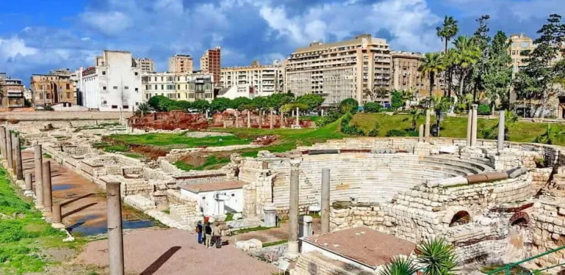 Private Alexandria Day Trip from Cairo; Exploring the Graeco-Roman Pearl of the Mediterranean - Amphitheater