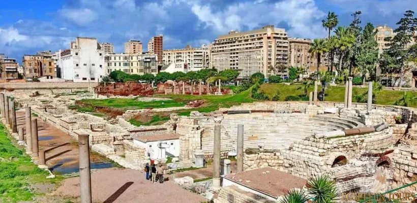 Private Alexandria Day Trip from Cairo; Exploring the Graeco-Roman Pearl of the Mediterranean - Amphitheater